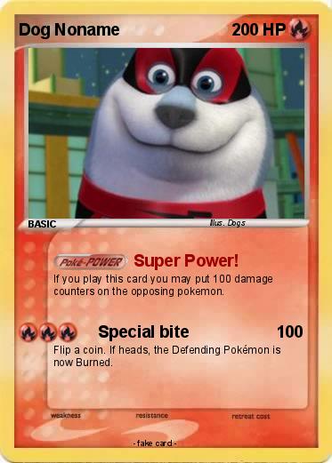 Pokemon Dog Noname