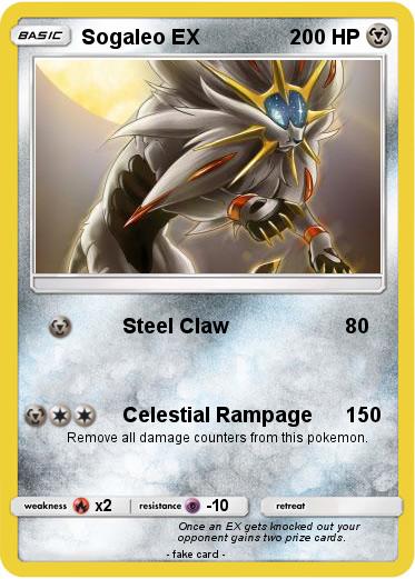 Pokemon Sogaleo EX