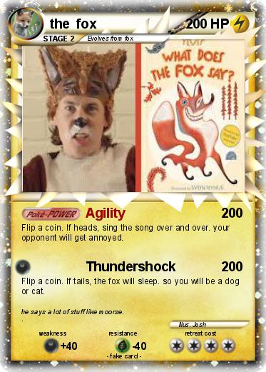 Pokemon the  fox