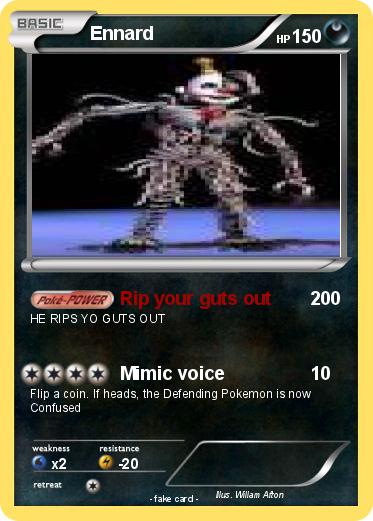 Pokemon Ennard