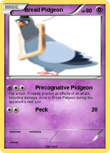 Pokemon Bread Pidgeon