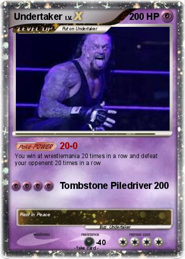 Pokemon Undertaker