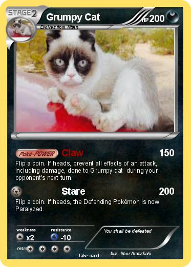 Pokemon Grumpy Cat