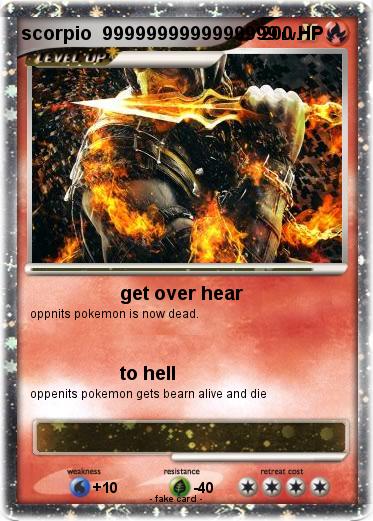 Pokemon scorpio  9999999999999999