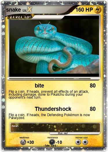 Pokemon snake