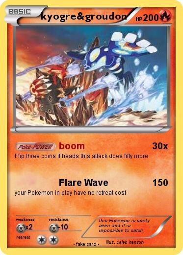 Pokemon kyogre&groudon