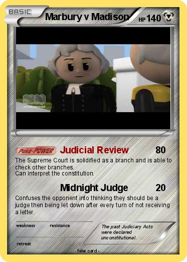 Pokemon Marbury v Madison