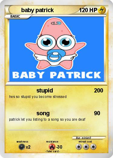 Pokemon baby patrick
