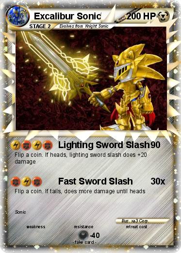 Pokemon Excalibur Sonic