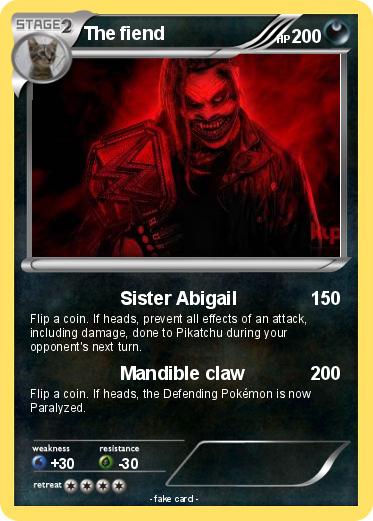 Pokemon The fiend