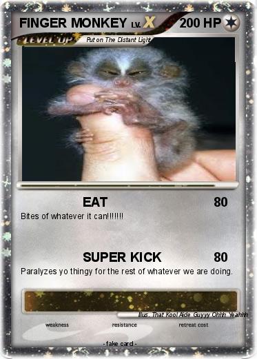 Pokemon FINGER MONKEY