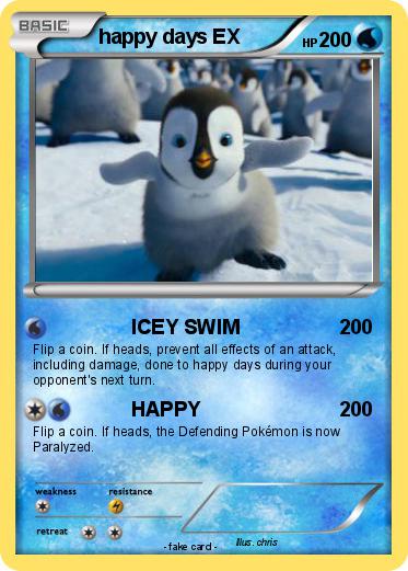 Pokemon happy days EX
