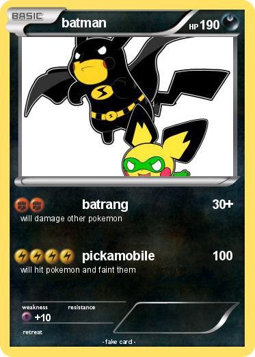 Pokemon batman