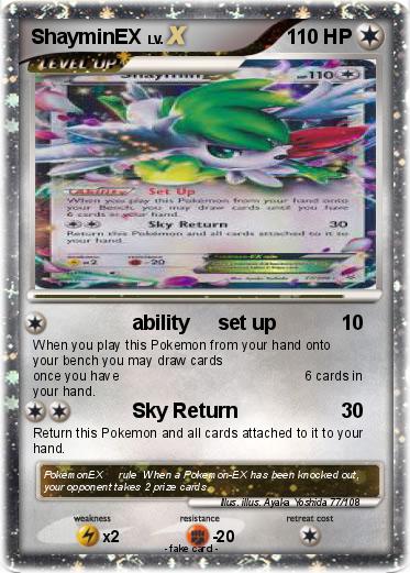 Pokemon ShayminEX