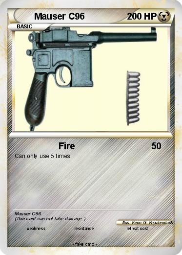 Pokemon Mauser C96