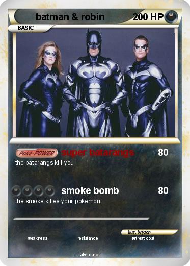 Pokemon batman & robin