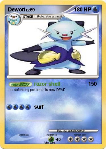 Pokemon Dewott