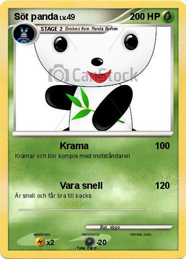 Pokemon Söt panda