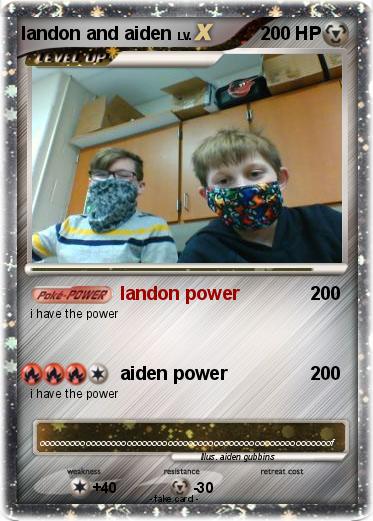 Pokemon landon and aiden