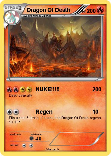 Pokemon Dragon Of Death