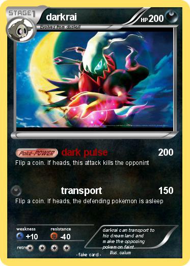 Pokemon darkrai