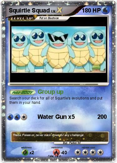Pokemon Squirtle Squad