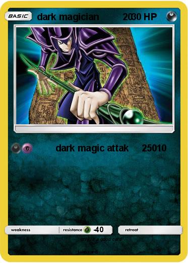 Pokemon dark magician         20