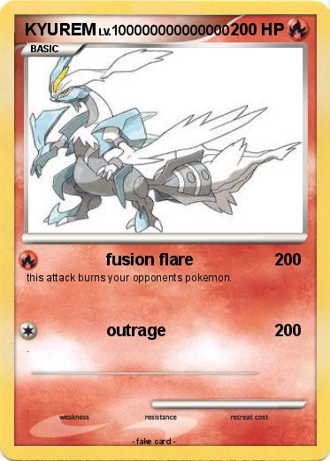 Pokemon KYUREM