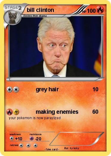 Pokemon bill clinton