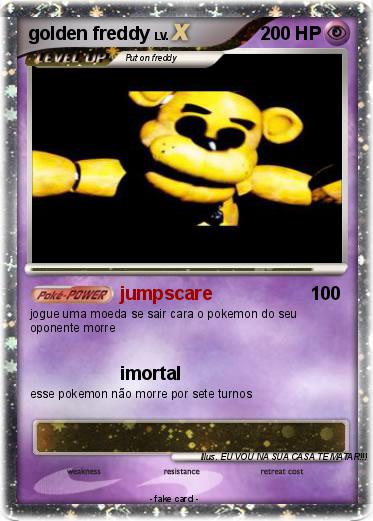 Pokemon golden freddy