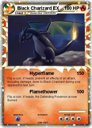 Pokemon Black Charizard EX