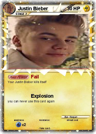 Pokemon Justin Bieber