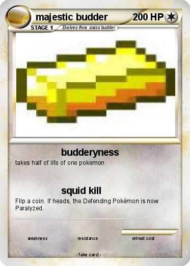 Pokemon majestic budder