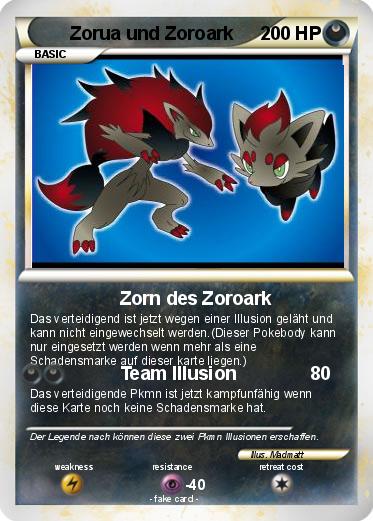 Pokemon Zorua und Zoroark