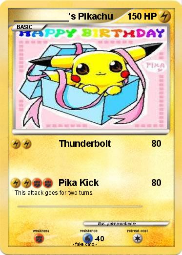 Pokemon ___________'s Pikachu