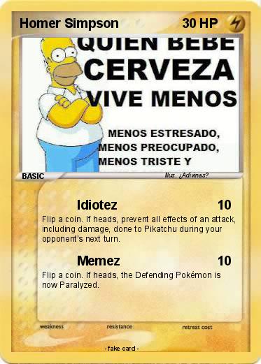 Pokemon Homer Simpson