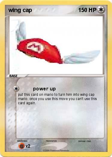Pokemon wing cap