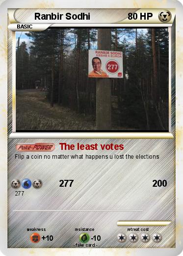 Pokemon Ranbir Sodhi