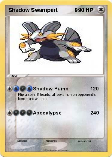 Pokemon Shadow Swampert           9