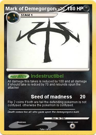 Pokemon Mark of Demegorgon