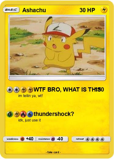 Pokemon Ashachu