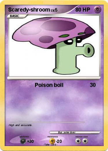 Pokemon Scaredy-shroom