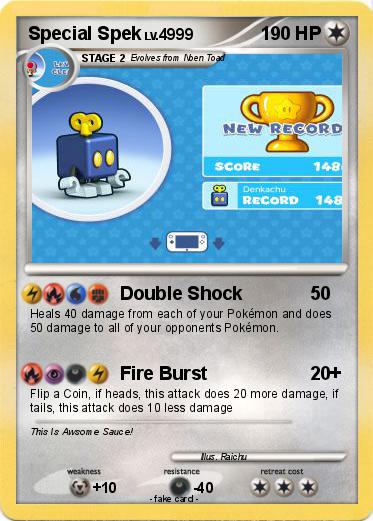 Pokemon Special Spek