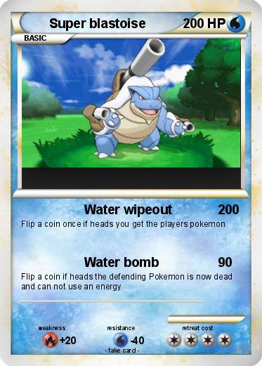 Pokemon Super blastoise