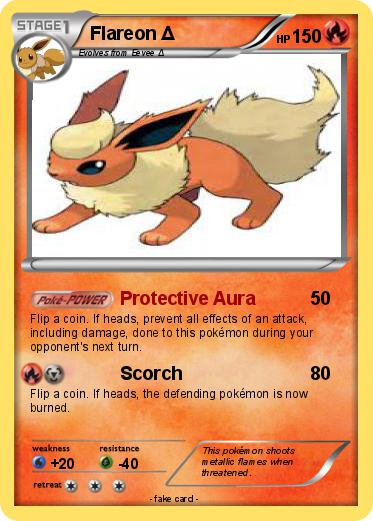 Pokemon Flareon Δ