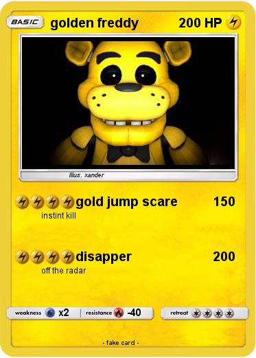 Pokemon golden freddy