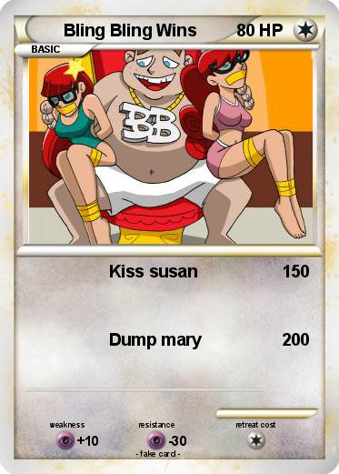 Pokemon Bling Bling Wins