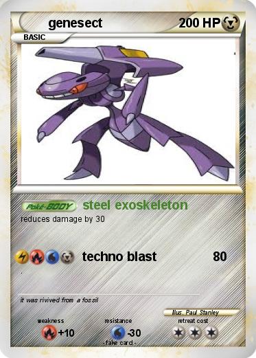 Pokemon genesect