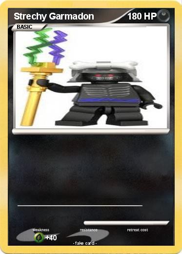 Pokemon Strechy Garmadon