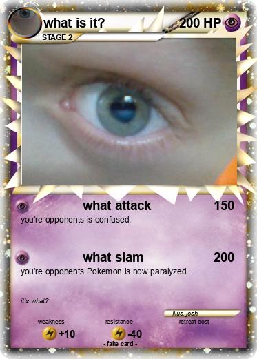 Pokemon what is it?